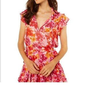 MISA LOS ANGELES Marion Skirt Flora Burdt Size M